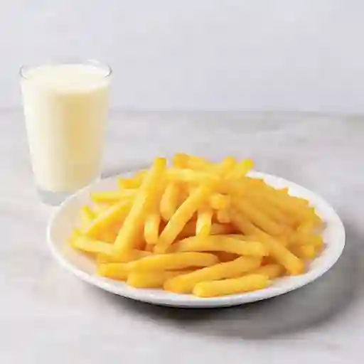 Combo Papas + Jugo en Leche