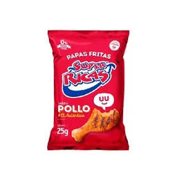 Super Ricas Snack de Papas Fritas Sabor a Pollo 