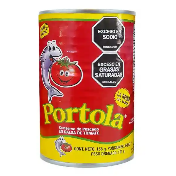 Sardina Portola En Salsa De Tomate X101 G