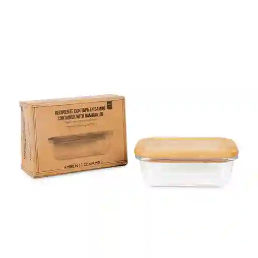 Recipiente Con Tapa Pequeña 23657 Ambiente Gourmet