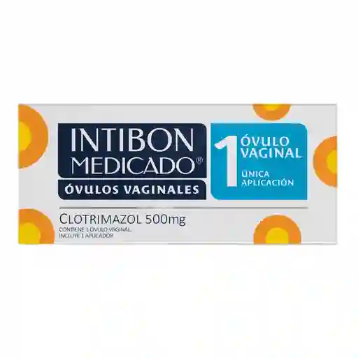 Intibon Medicado Óvulo Vaginal (500 mg)