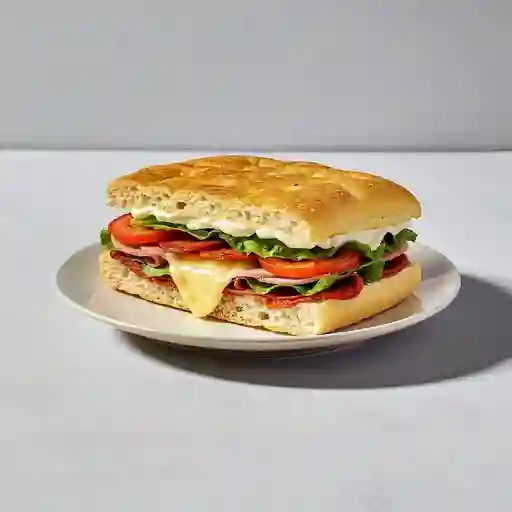 Focaccia Pepperoni & Jamón