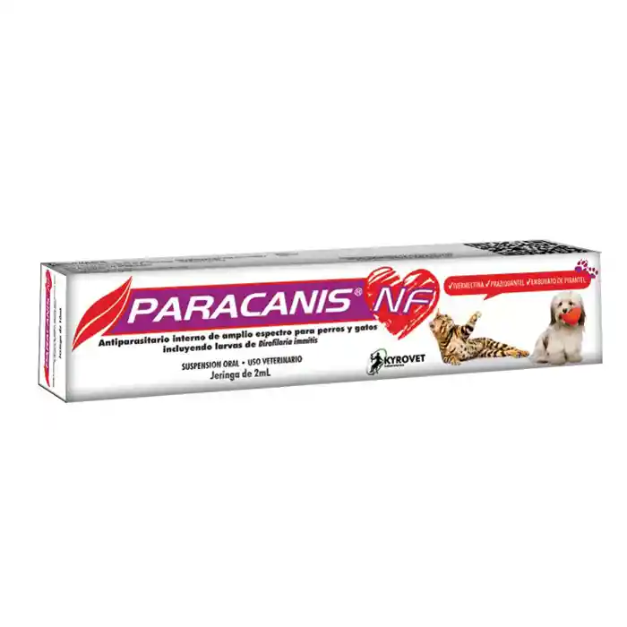 Paracanis NF Antiparasitario para Perros y Gatos