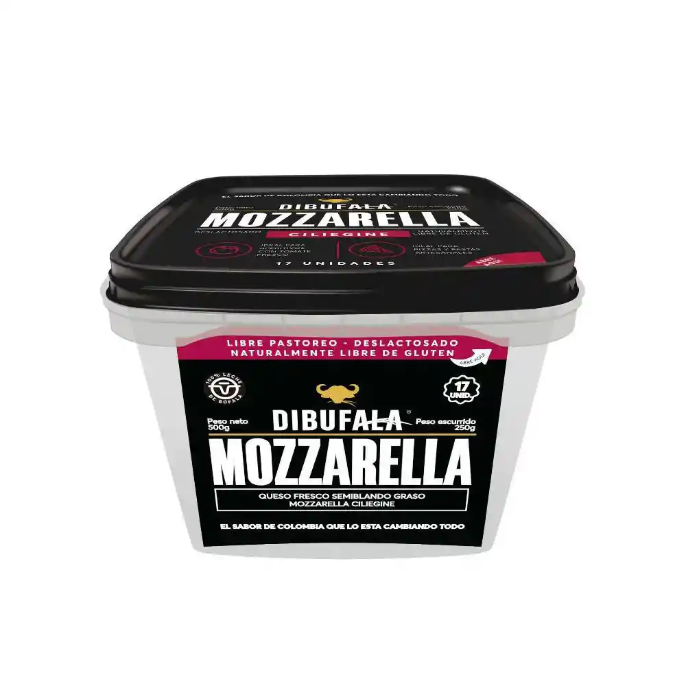 Dibufala Queso Mozzarella Ciliegine