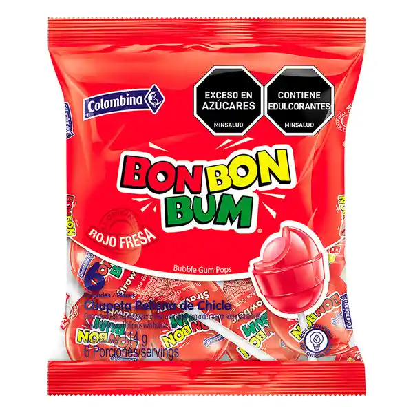 Bon Bon Bum Rojo 114 g