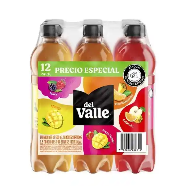 Del Valle Pack Jugo Frutal Surtido