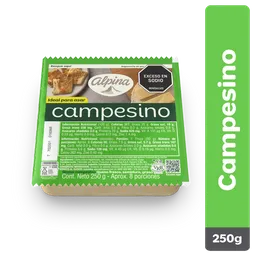 Alpina Queso Campesino Bloque 250 g