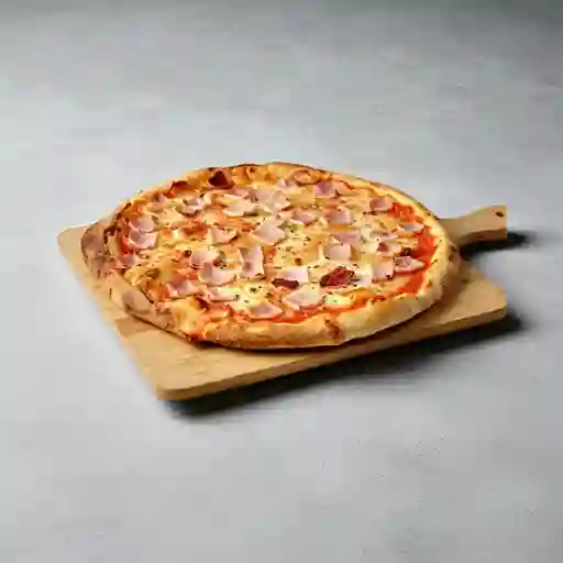 Pizza de Jamón y Queso para Compartir