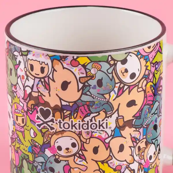 Taza de Cerámica de Serie Tokidoki Mini Printts 440 mL Miniso