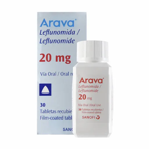 Arava Sanofi Aventis 20 Mg 30 Tbs A P 166899 Sc