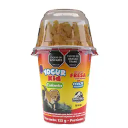 Colanta Yogur Kid Sabor Fresa con Cereal Azucarado