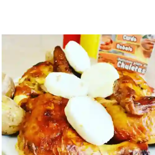 Pollo Asado + Yuquitas