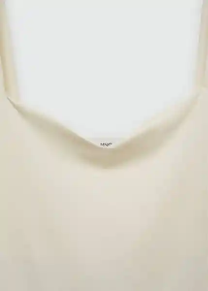 Top Rayo Crudo Talla XS Mujer Mango