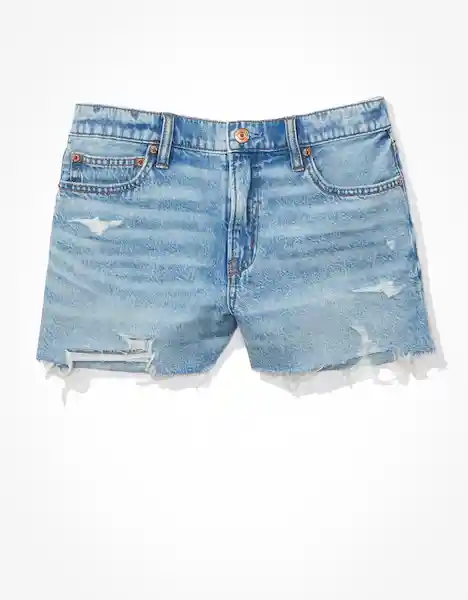 Short Mujer Azul Talla 8 400381180481 American Eagle