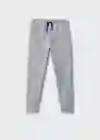 Pantalón Gonzalo Gris Medio Vigoré Talla 09 Niños Mango