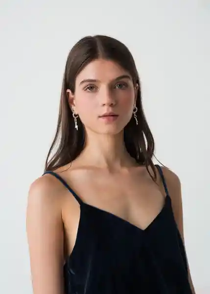 Joyeria Mujer Gris Plateado Medio 333G054 Naf Naf