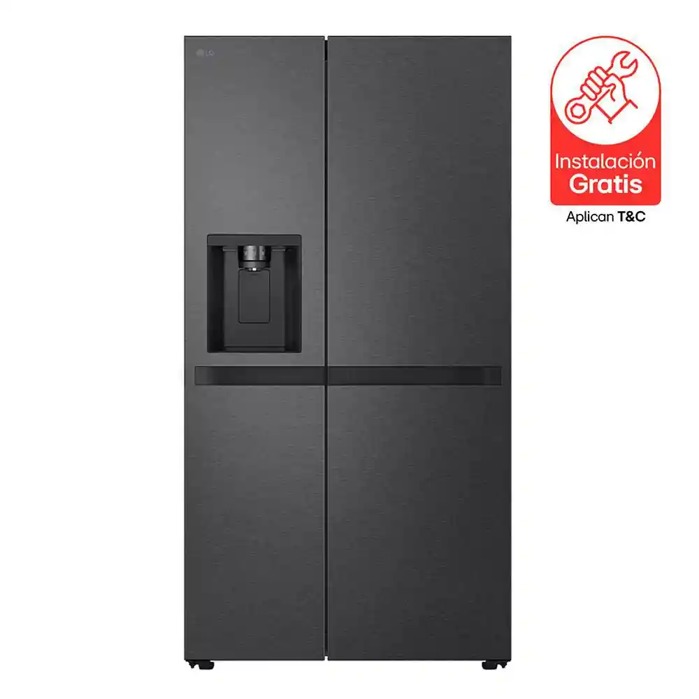 Nevecon Lg Side By Side Side By Side Gs66spm.aepcclm Negro