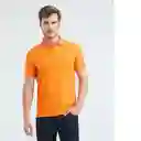 Camiseta Muscle Hombre Naranja Talla XS Chevignon