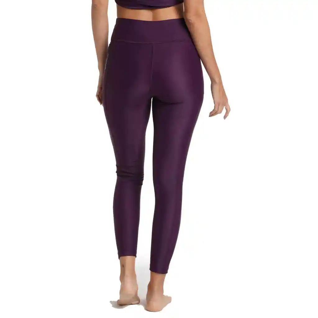 Leggings Wine Noir Mujer Morado-m