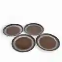 Ambiente Gourmet Set Plato Mediano Pietra 20 cm