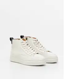 Tenis High Top Crudo Porcelana Claro Talla 35 Chevignon