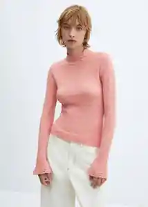 Buzo Jersey Pepa Rosa Talla L Mujer Mango