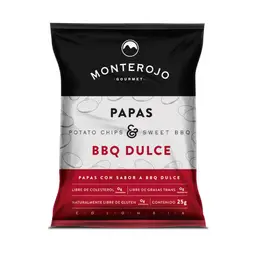Monterojo Papas BBQ Dulce