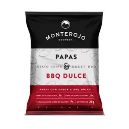 Monterojo Snacks de Papas Sabor Bbq Dulce