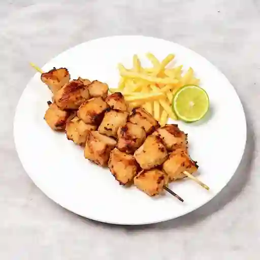 Pinchus De Pollo Y Lomo De Cerdo