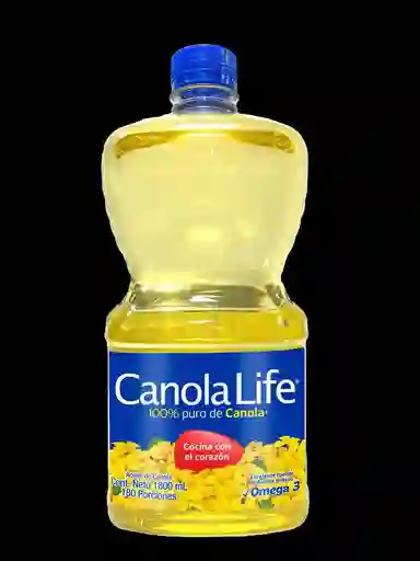 Aceite Canola Life Con Omega 3 (1800 Ml)