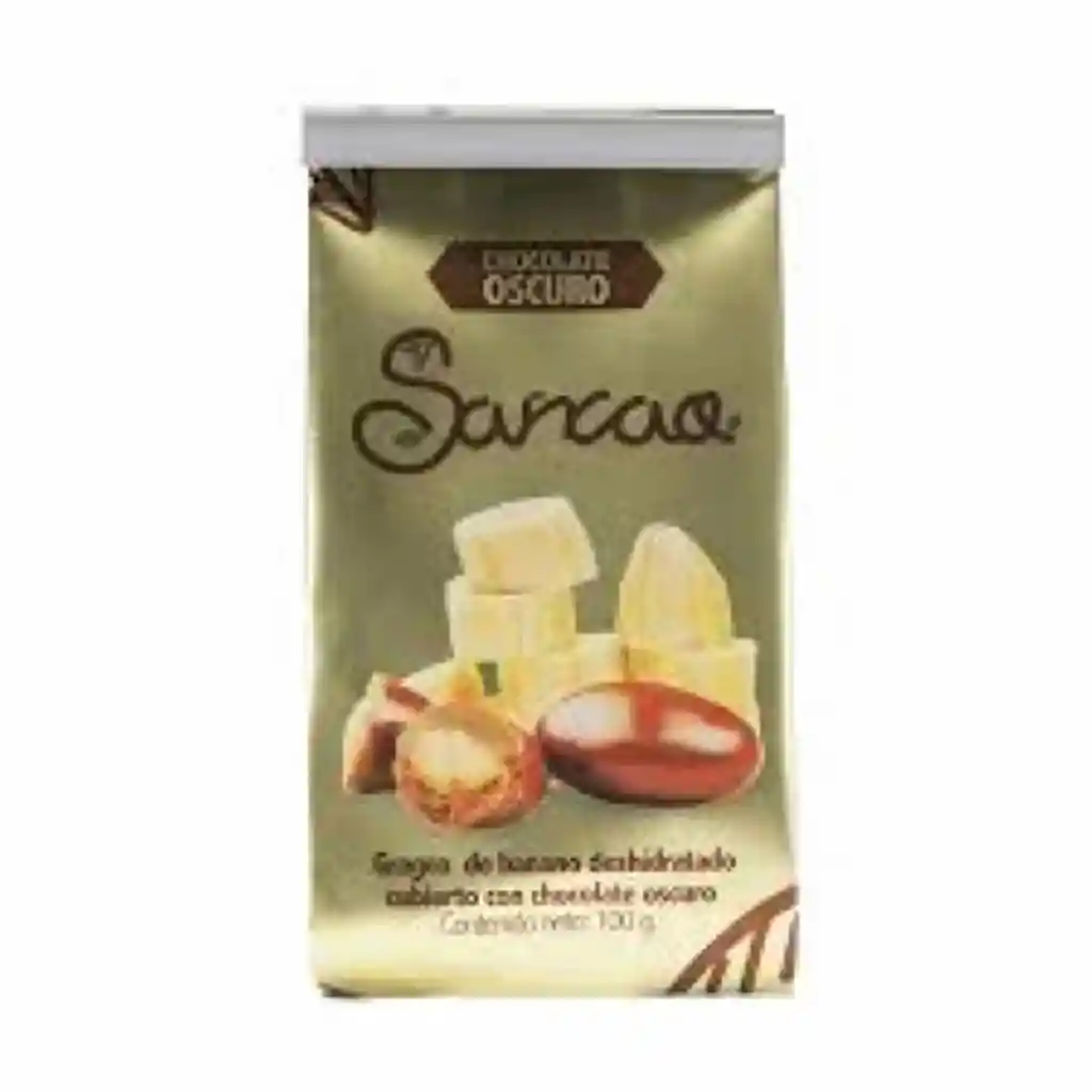 Sancao Banana Deshidratados Cubiertos de Chocolate