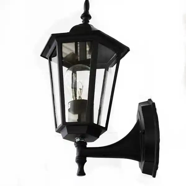 Andrus Farol de Pared 1 Luz Negro AT-6304