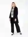 Abrigo De Botones Crudo Preteñido Talla L Mujer Naf Naf