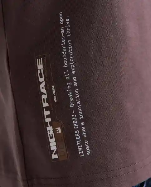 Camiseta Hombre Café Talla XXL 849G000_CAF181312 Americanino