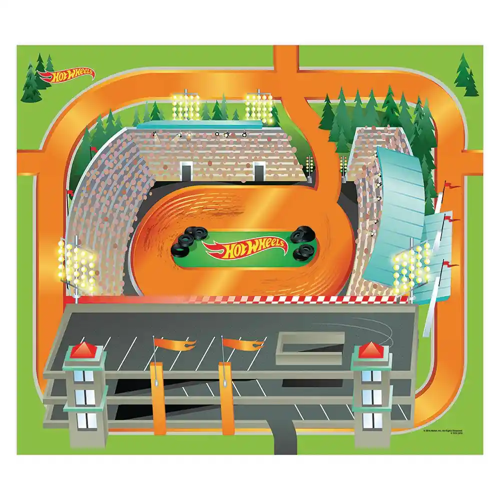 Tapete Felpa Hot Wheels Hot Wheels