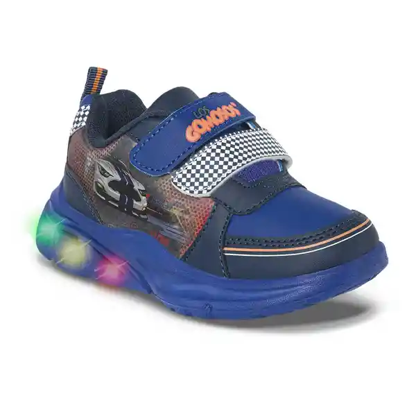 Los Gomosos Tenis Con Luces Brecla Para Niño Azul CI60060-29