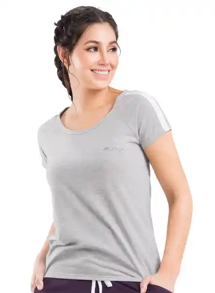 Camiseta Gris Jaspe Talla S 20023046