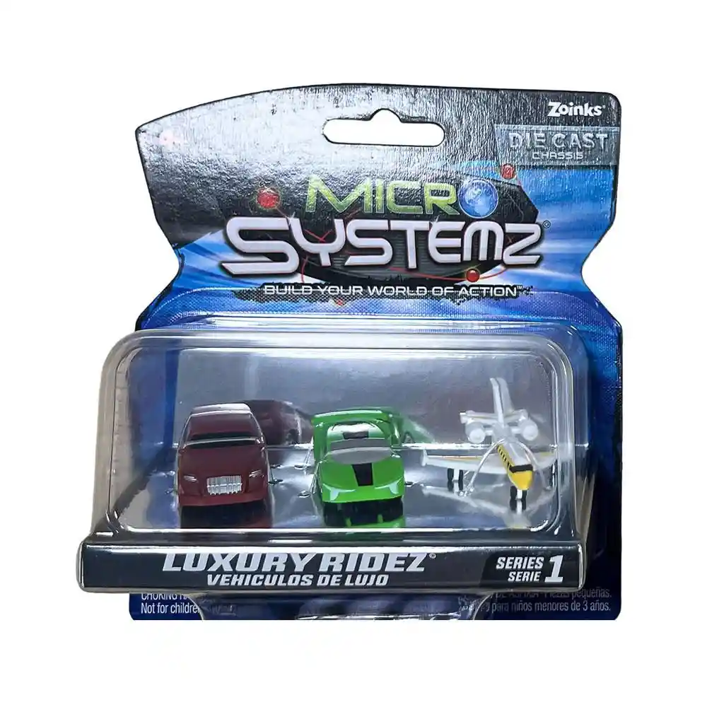 Micro Systemz Pack Carros Luxury