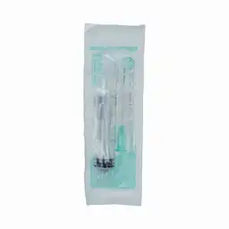 Alfa Safe Jeringa Desechable Con Aguja 3 mL