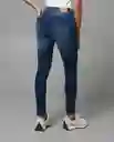 Jean Mujer Azul Talla 8 230G050 Rifle