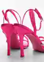 Sandalias Maybef Fucsia Talla 38 Mujer Mango