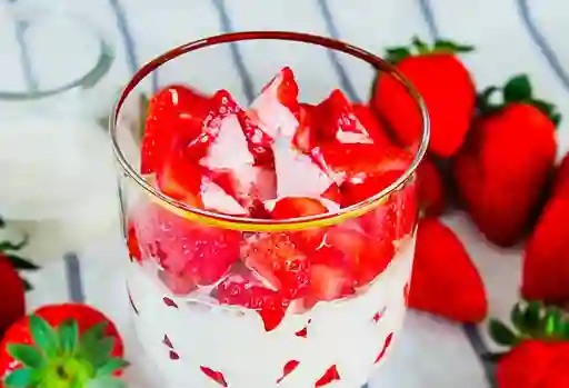Fresas con Crema