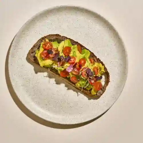 Tostada de Aguacate