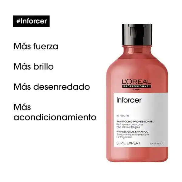 LOréal Professionnel Shampoo Fortalece el Cabello 300 mL