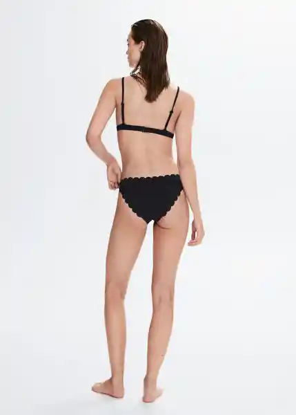 Braga Ondita Negro Talla S Mujer Mango