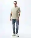 Camiseta Hombre Gris Talla M 801G002_GRI156410 Americanino