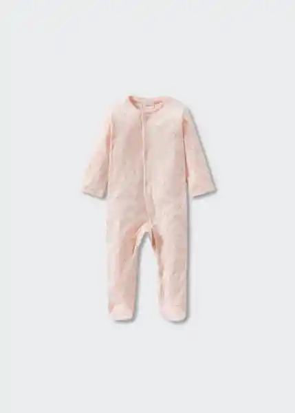 Pijama Grant Rosa Pastel Talla 66 Niños Mango