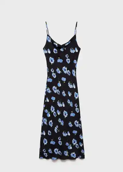 Vestido Kendal Negro Talla M Mujer Mango