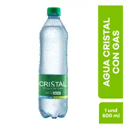 Cristal Agua Con Gas 600 mL