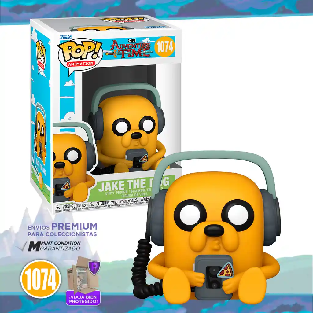 Funko Pop Animation Adventure Time - Jake The Dog # 1074